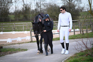 Pantalon d’équitation Compétition PHYSIO ARA Homme - BLANC