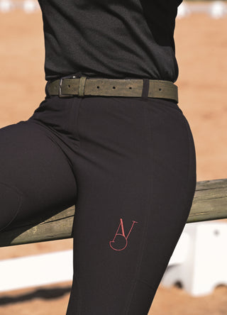 Pantalon d’équitation Entraînement PHYSIO ARA Femme - NOIR