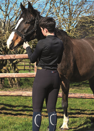 Pantalon d’équitation Entraînement PHYSIO ARA Femme - NOIR