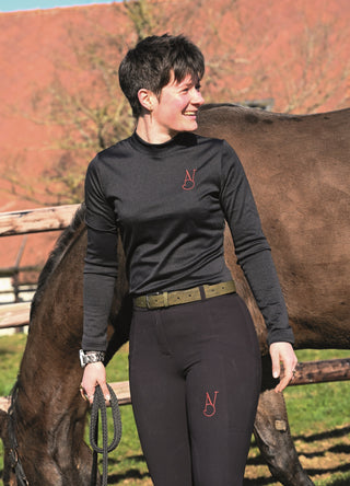 Polo Technique Manches Longues THERMO ARA Femme